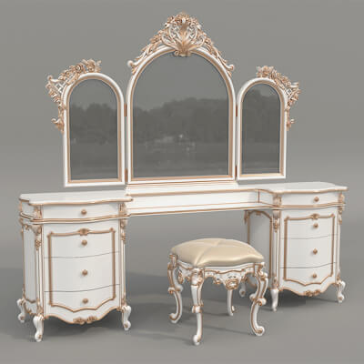 Classic European Style Dressing Table 30