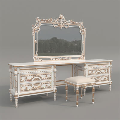 Classic European Style Dressing Table 31