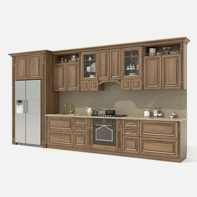 Classic European Style Kitchen Cabinet 25