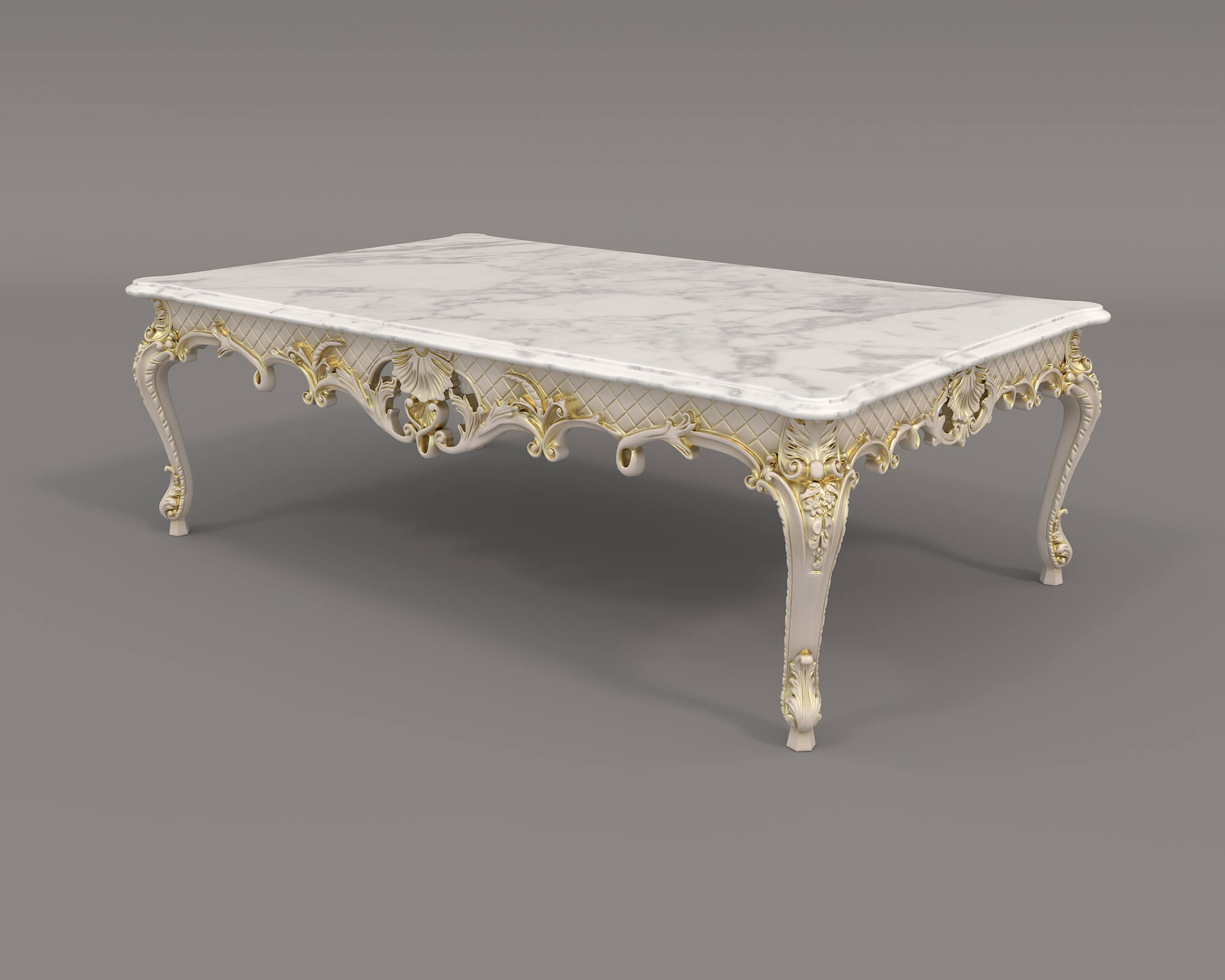 Classic European Style Sofa and Armchair Set 3 - 3D Model by nhattuankts