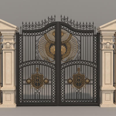 Classic Mansion Gate 3