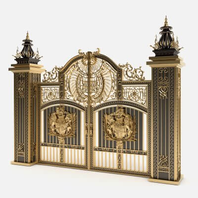 Classic Mansion Gate