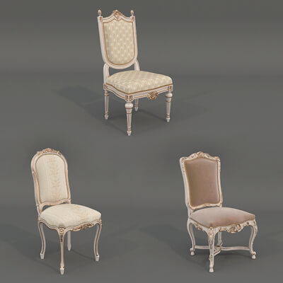 Classic Royal Upholstered Chair Collection