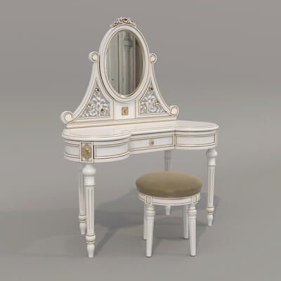 Classic Style Dressing Table 10