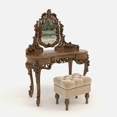 Classic Style Dressing Table 9