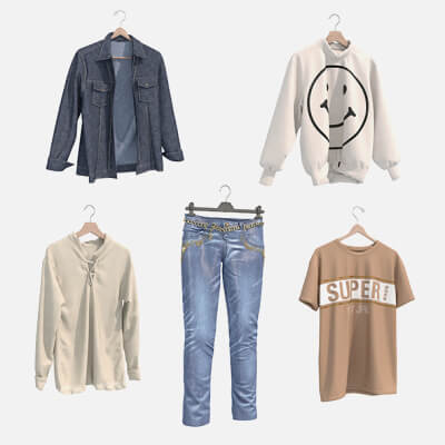 Clothing on Hanger 18