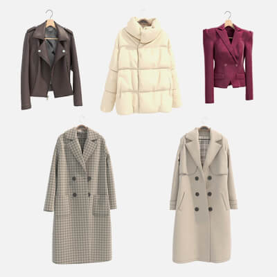 Coat on Hanger Collection 3