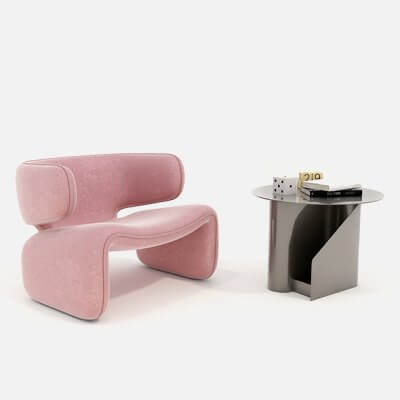 Contemporary Design Table and Chair Set 21