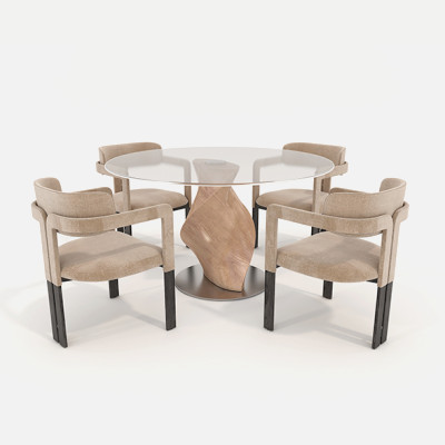 Contemporary Design Table and Chairs 7