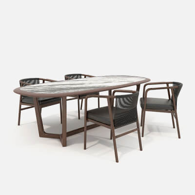 Dining Table and Chairs 4