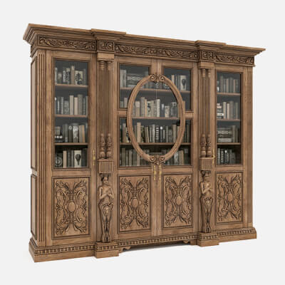 Display Cabinet Classic Style and Decoration 9