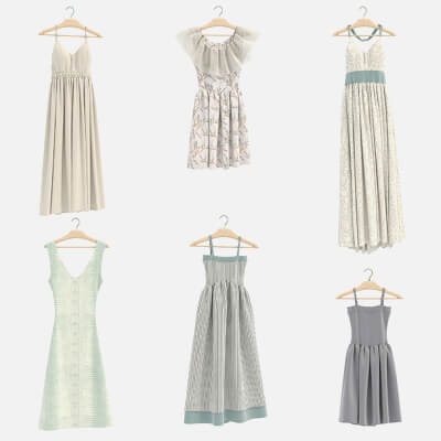 Dress on Hanger Collection 9