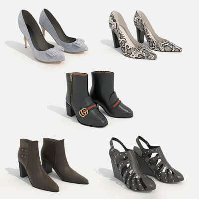 Female Fashion Footwear