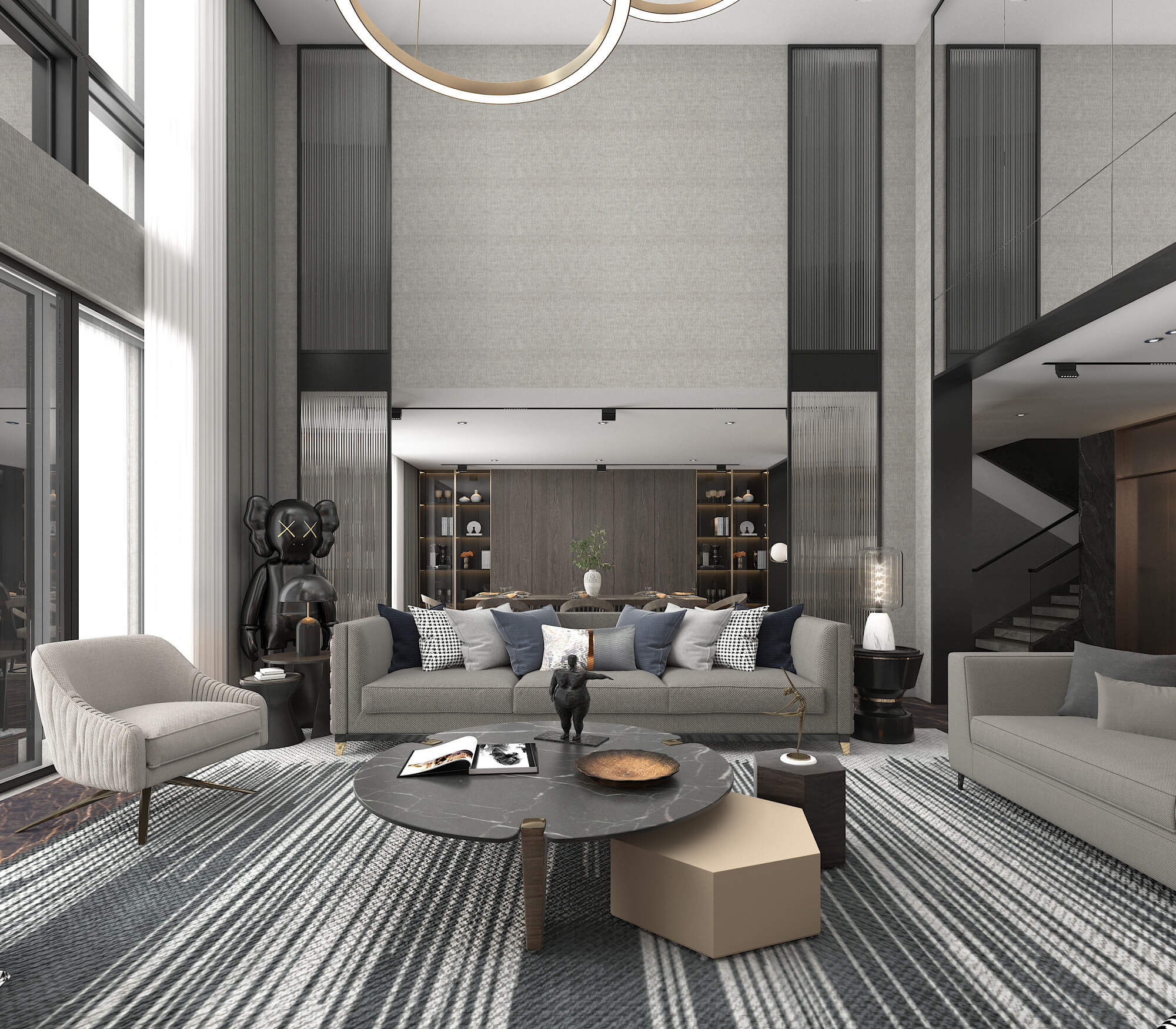 View of Sky-High Living in Penthouse Apartments in Singapore