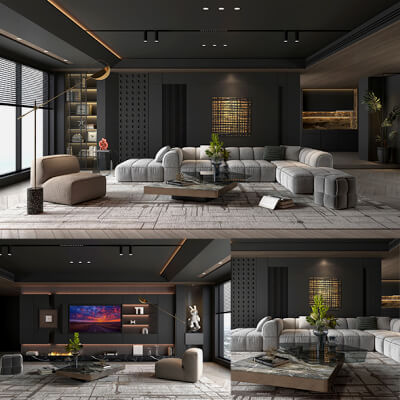 Living Room Scene 21