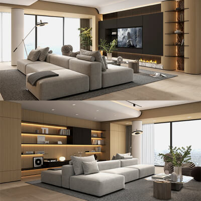 Living Room Scene 22