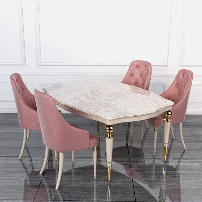 Luxury Dining Table and Chairs