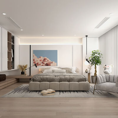 Modern Bedroom Scene 32