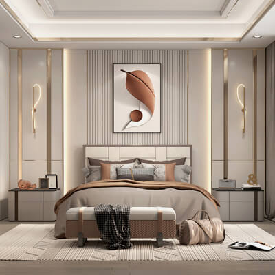 Modern Bedroom Scene 39