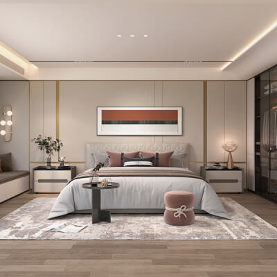 Modern Bedroom Scene 45
