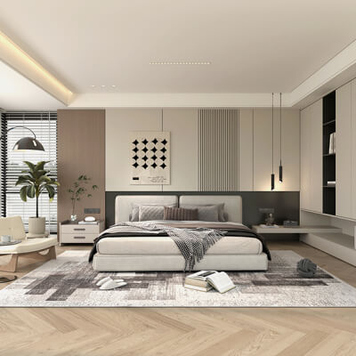 Modern Bedroom Scene 46