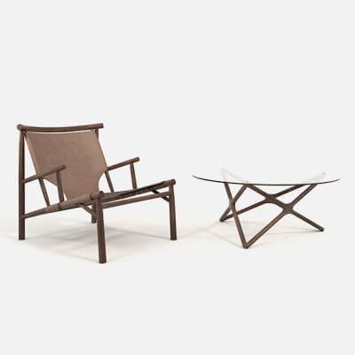 Modern Coffee Table and Armchair 8