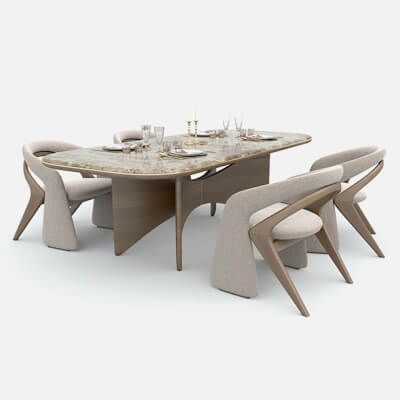 Modern Dining Table and Chairs 41