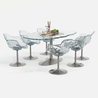 Modern Dining Table and Chairs 43