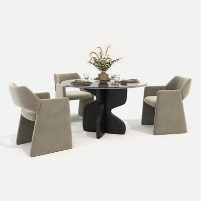 Modern Dining Table and Chairs 44