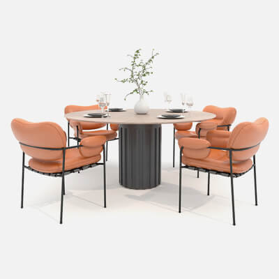 Modern Dining Table and Chairs 45