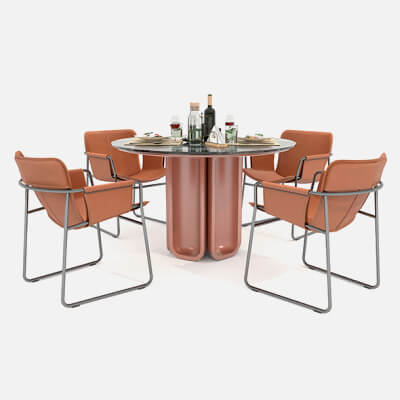 Modern Dining Table and Chairs 46