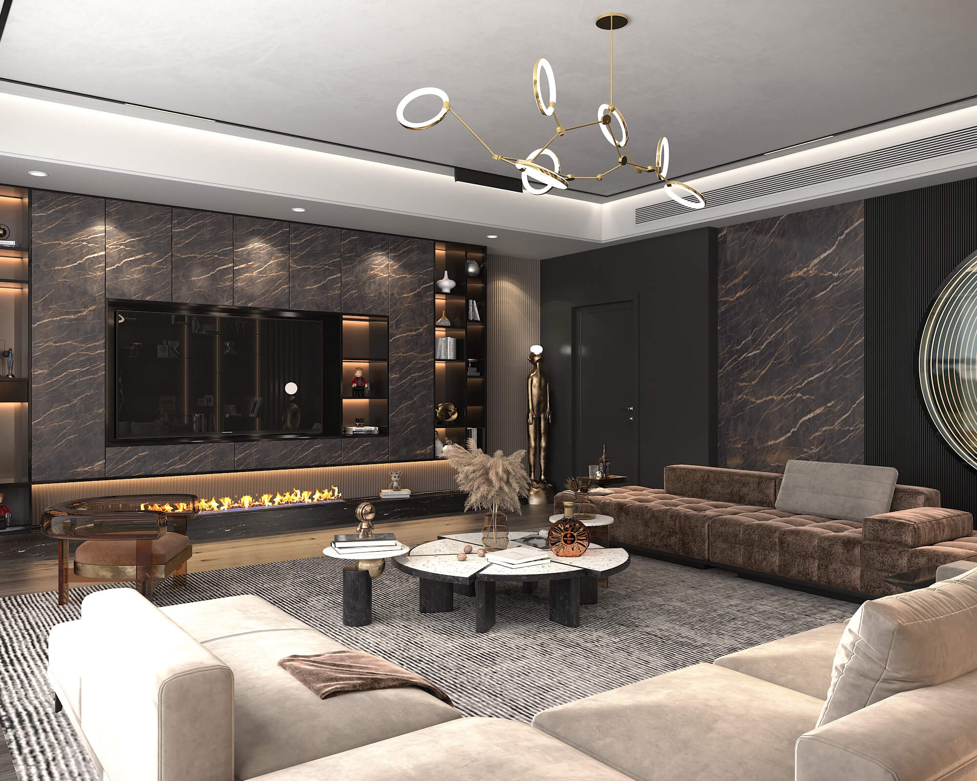 Ultra Modern Living Room