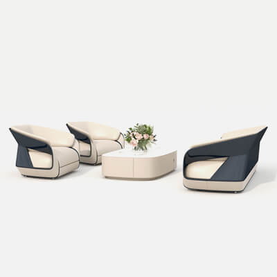 Modern Sofa and Armchair Set 6