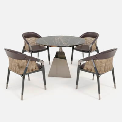 Modern Style Table and Chairs 13