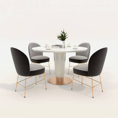 Modern Table and Chair Set 10