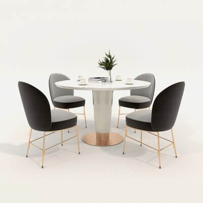 Modern Table and Chair Set 7