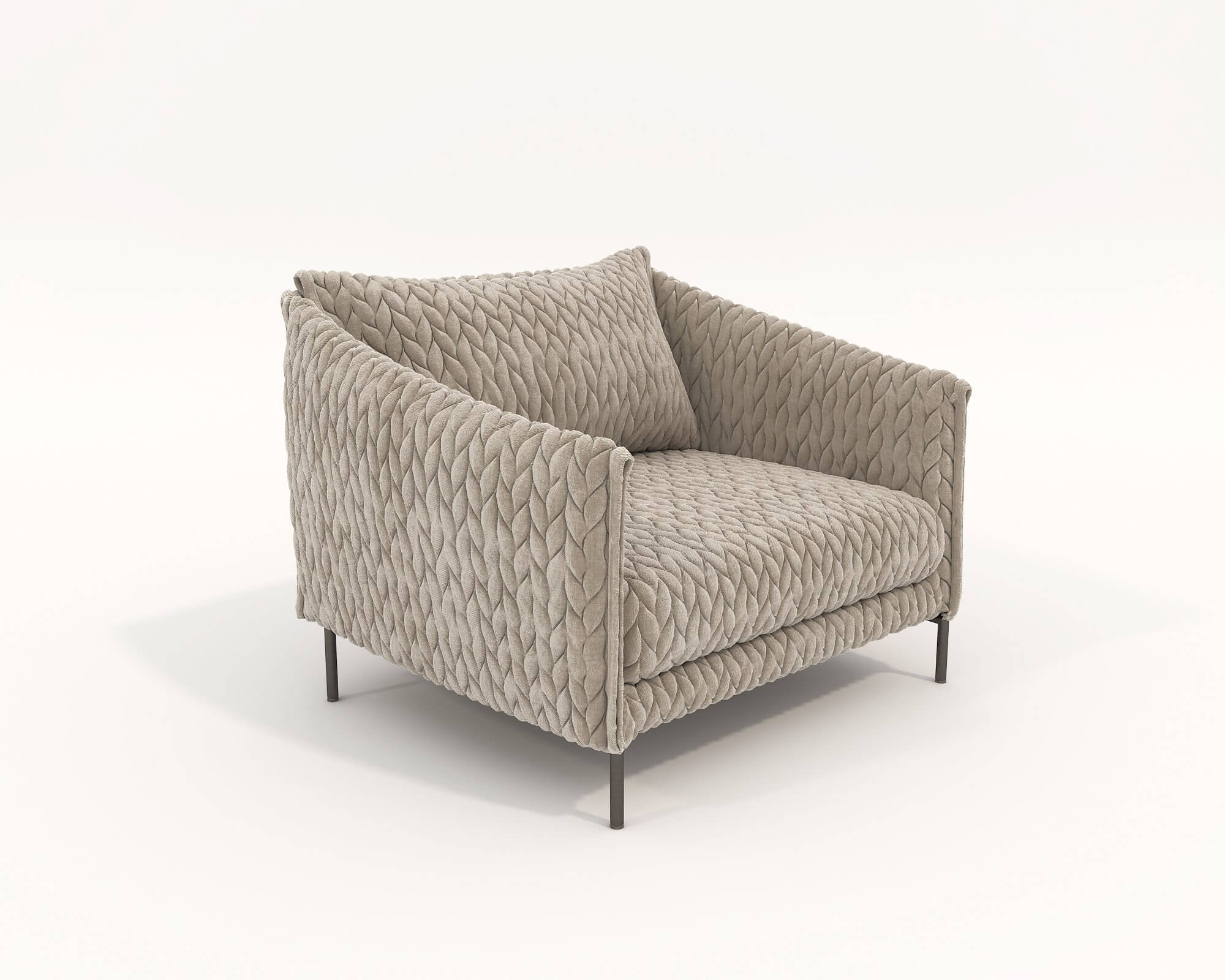 Relaxing Chair and Coffee Table 7 - 3D Model by nhattuankts