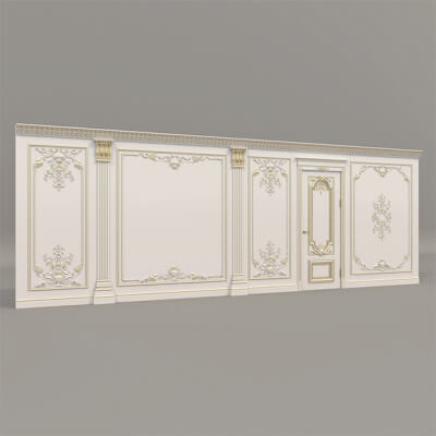 Wall Molding in Classic French Style 38