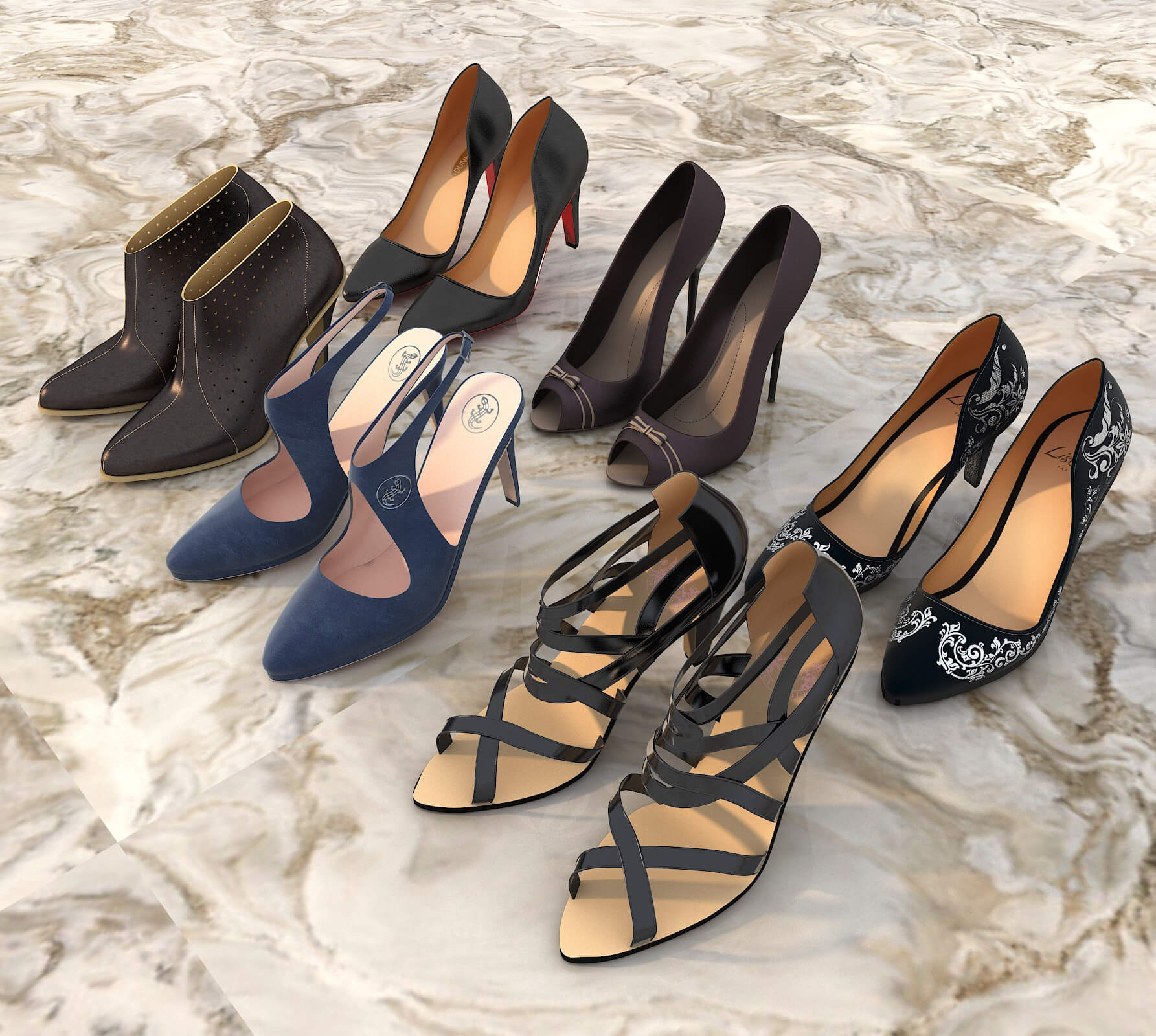 comfort plus by Predictions | Shoes | Brown Snakeprint Heels