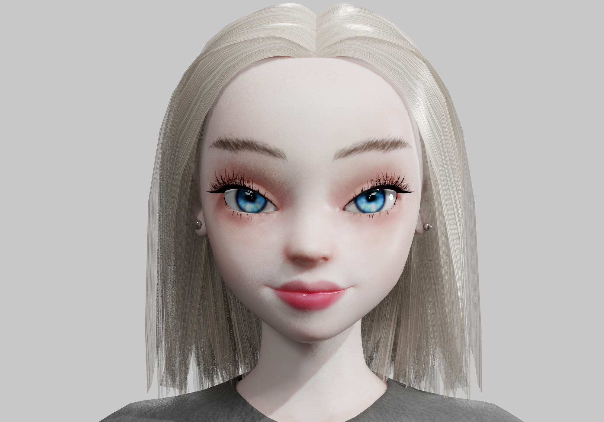 Basic Beautiful Woman V27941 - 3D Model by nickianimations