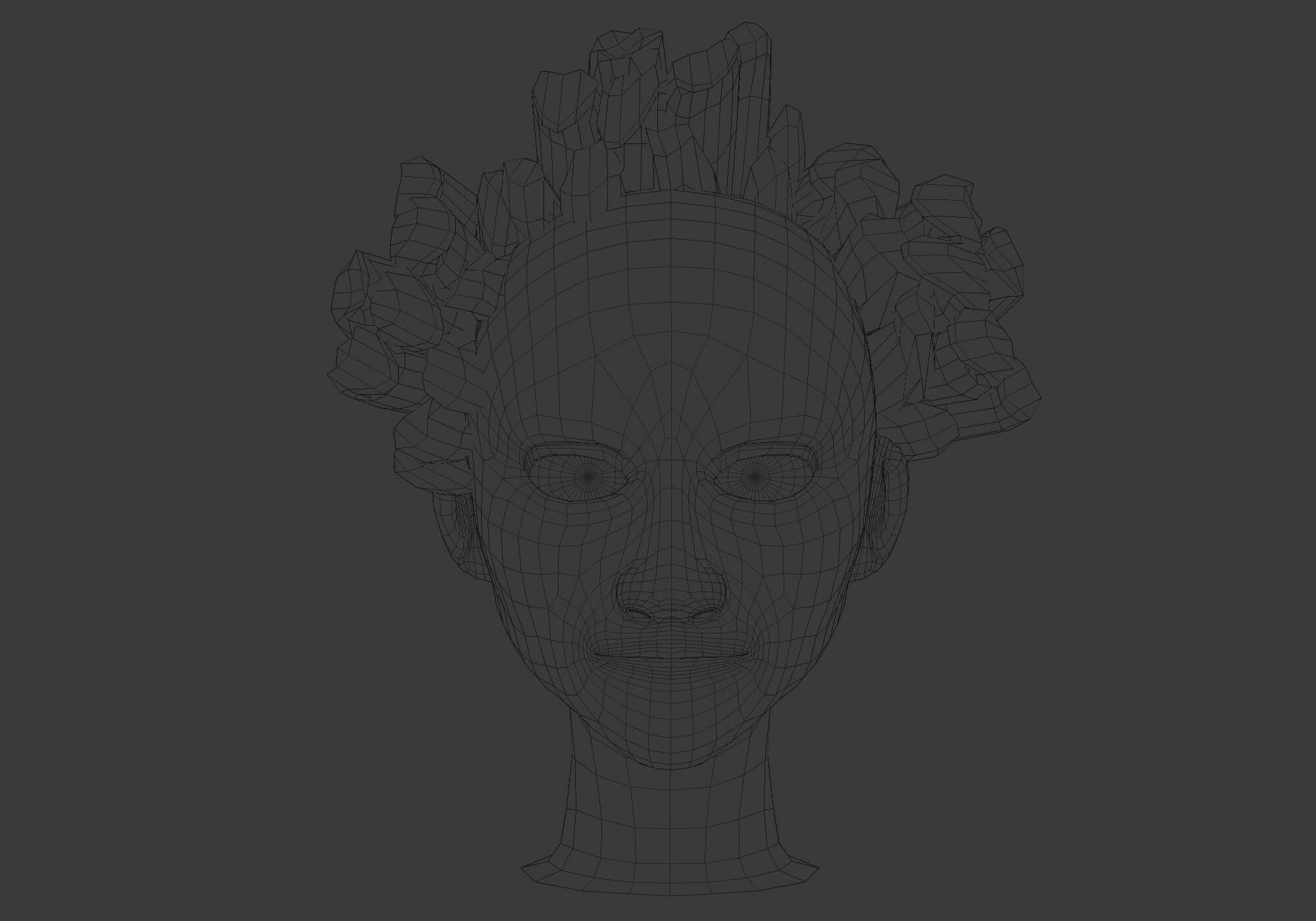 Chaotic Sharp Hairstyle - 3D Model by nickianimations