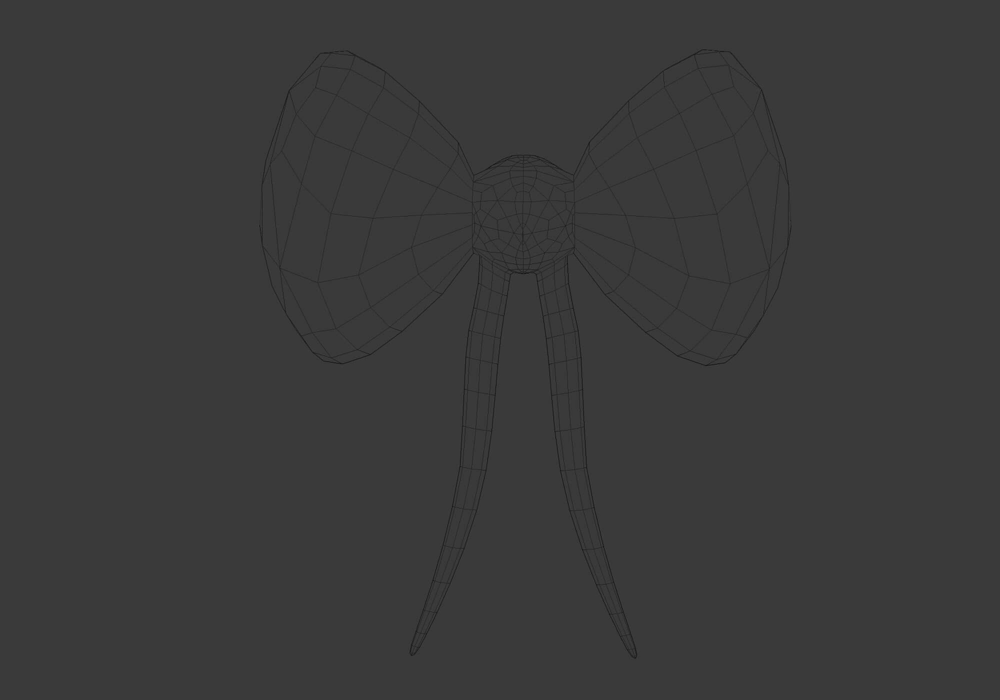 Pink Cartoon Ribbon - 3D Model by nickianimations