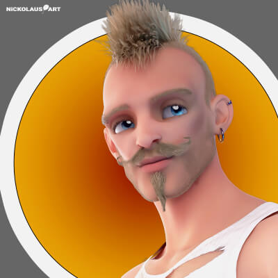 Toon Arthur for Genesis 8 Male