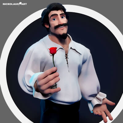 Toon John for Genesis 8 Male