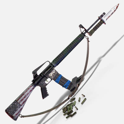 Assault Rifle 3D Model