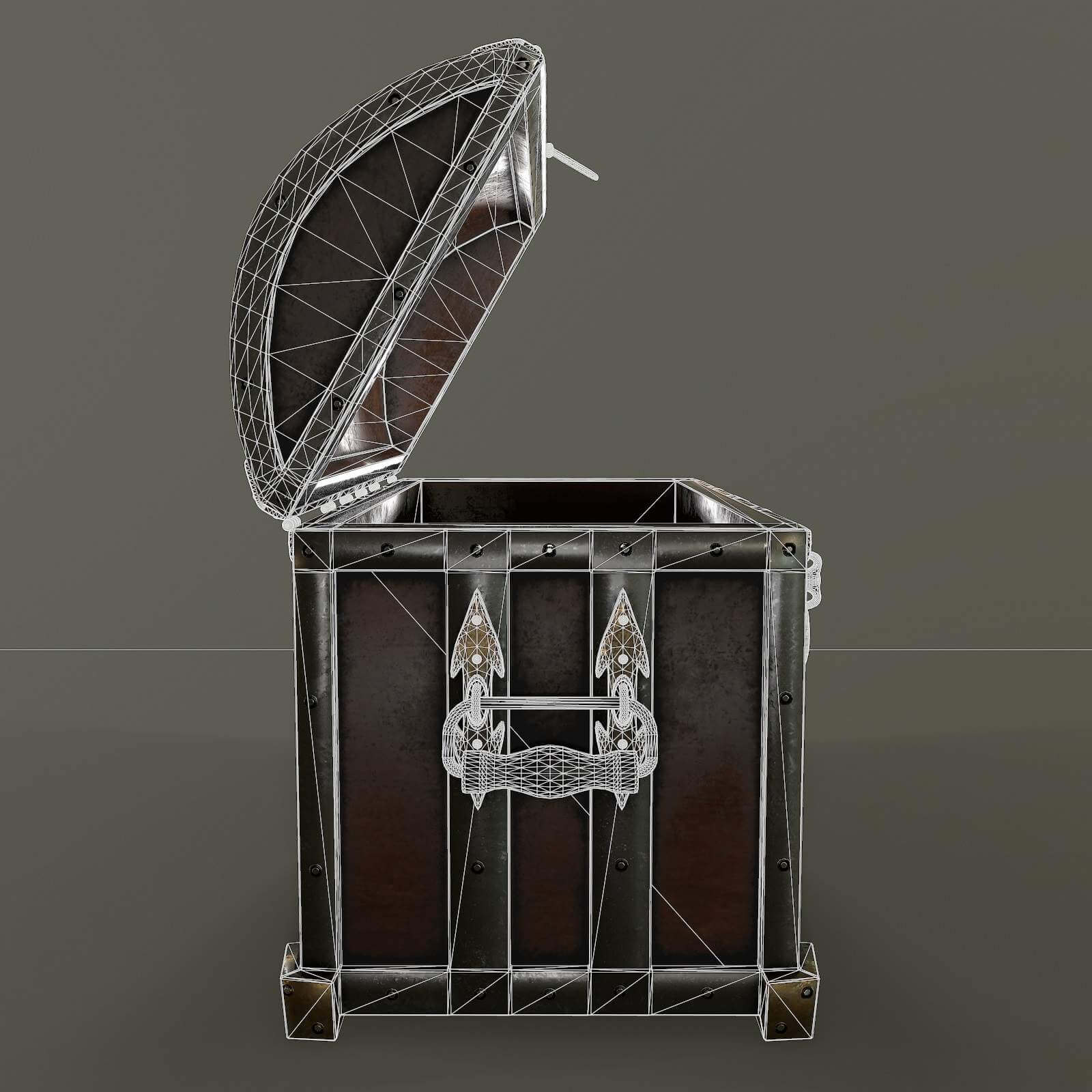 Chest - 3D Model by Nicu_Tepes