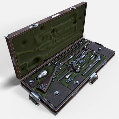 Flintlock Gun Case