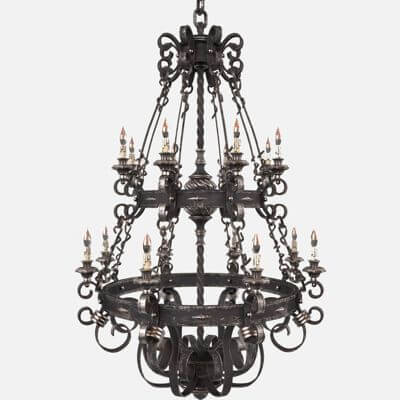 Classic Forged Candelier