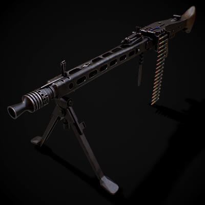 MG-42 3D Model