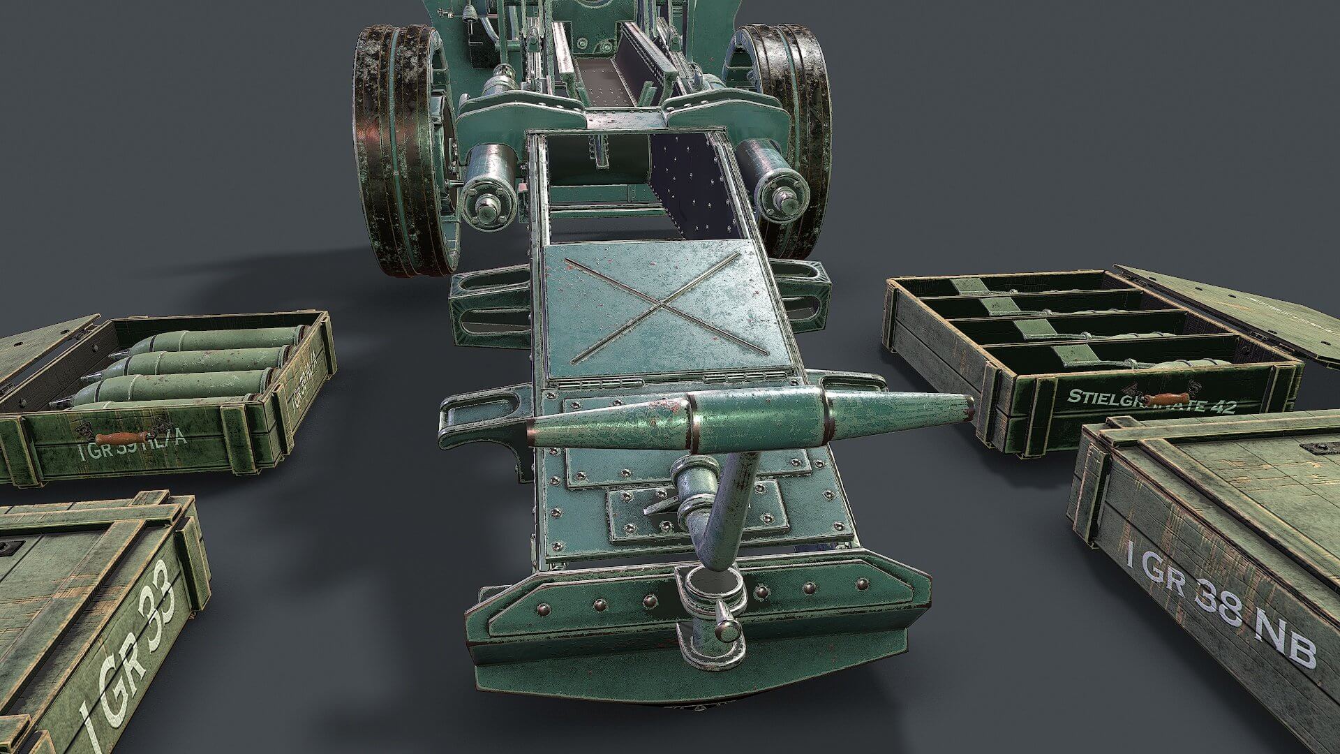 Sig 33 - 3D Model by Nicu_Tepes